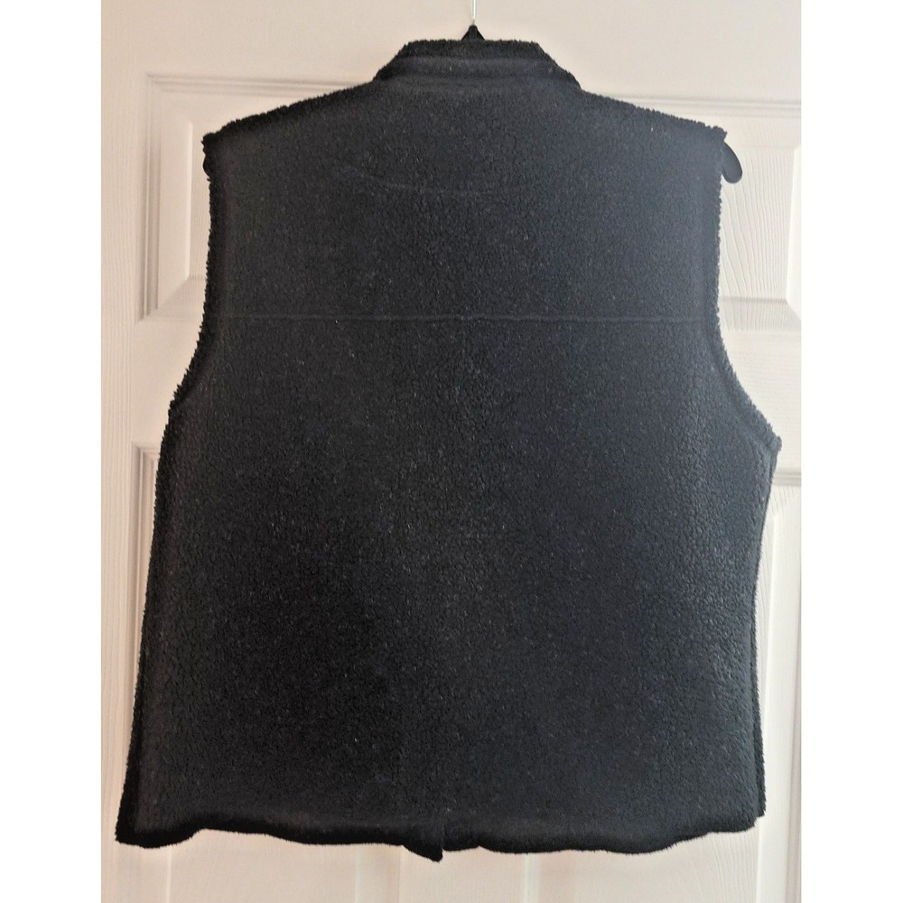 Women's Vintage Vest by Canvasback's CB Wraps in Black size Medium - Picture 6 of 13